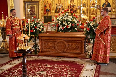 Мощи священномученика  Иоанна Виленского перенесены в Спасо-Преображенский собор Рыбинска
