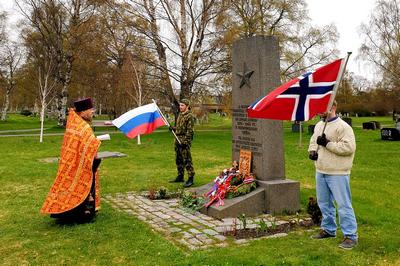 В Норвегии почтили память советских солдат, погибших в годы Великой Отечественной войны
