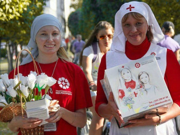 Участницы праздника «Белый цветок» в Екатеринбурге