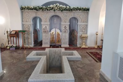 В селе Годеново Переславской епархии освятили крестильный храм