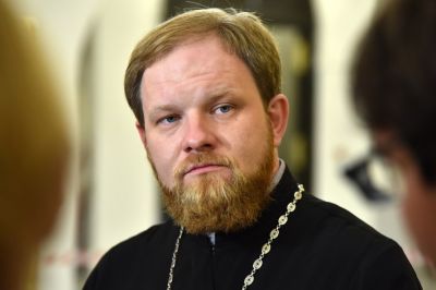 Священник Александр Волков, ответственный редактор "Журнала Московской Патриархии".