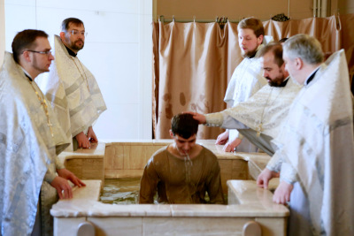 Таинство Крещения. Фото Марии Хохловой