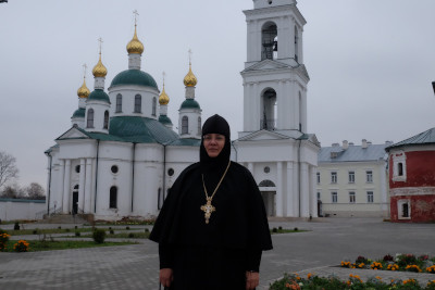 Настоятельница Богоявленского женского монастыря в г. Угличе игумения Антонина. Фото автора