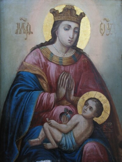 Икона Божией Матери «Умиление» Ростовская Икона Божией Матери «Умиление» Ростовская