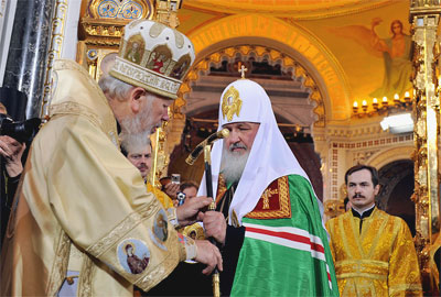 Состоялась интронизация Святейшего Патриарха Московского и всея Руси Кирилла