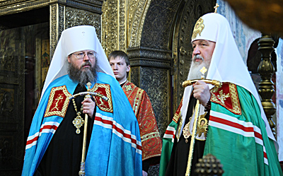 Блаженнейший митрополит Иона: первый официальный визит в Россию