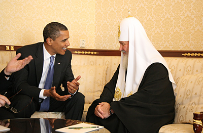 Встреча Патриарха Кирилла и Барака Обамы