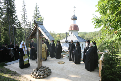 Визит Святейшего Патриарха Кирилла на Соловки