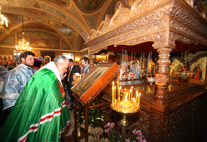 Храм Рождества Пресвятой Бородицы в Старом Симонове отметил 500-летие