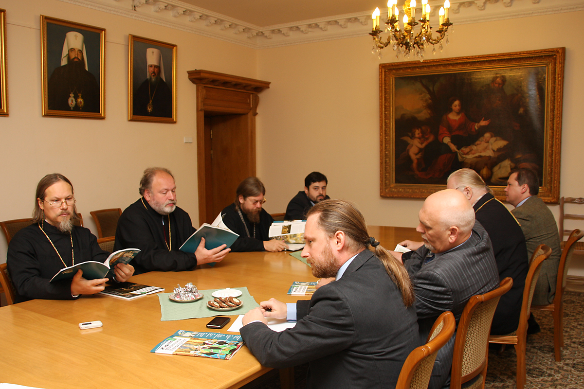 Прошло первое заседание редакционного совета Журнала Московской Патриархии