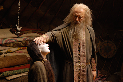 Святитель Алексий и ханша Тайдула (кадр из фильма "Орда")
