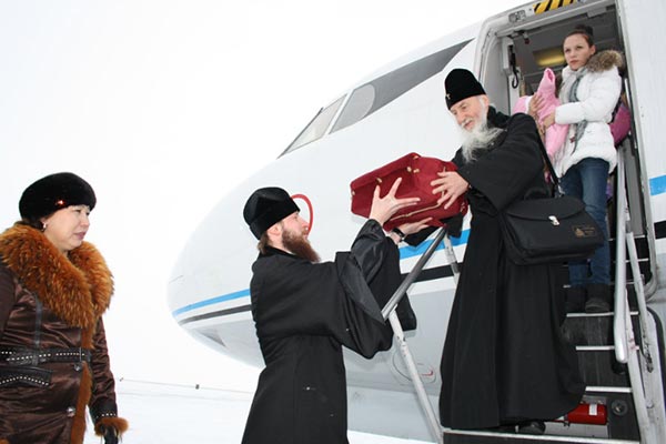 Прибытие святых мощей в Казахстан