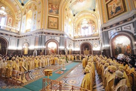 Патриарх Кирилл: "В центре Патриаршего служения — крест"