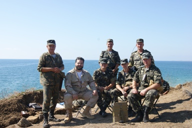 Архимандрит Лука (Винарчук) в составе украинского миротворческого контингента