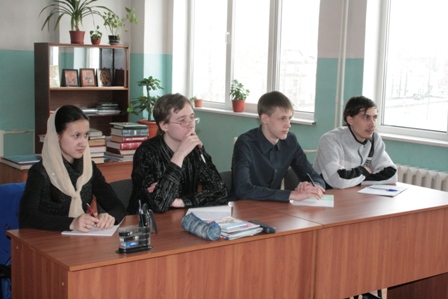 Занятия в "Школе абитуриента". Фотограф Павел Терентьев