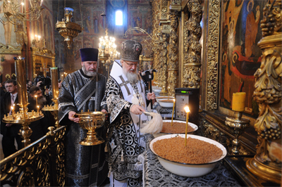 Служение Патриарха Кирилла с 1 по 25 марта