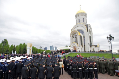 Православная молодежь почтила память Георгия Победоносца и молилась о защитниках Отечества