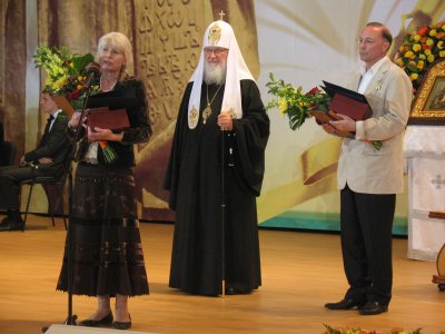 Лауреатами Патриаршей литературной премии стали Олеся Николаева и Виктор Николаев