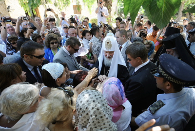Первосвятительский визит в Кипрскую Православную Церковь. Посещение монастыря Агиа Напа. 9 июня 2012 г.