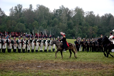 На Бородинском поле состоялись поминальные торжества и реконструкция битвы