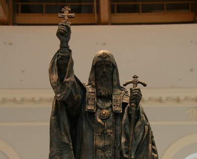 Проект Памятника Патриарху Ермогену, победивший в конкурсе