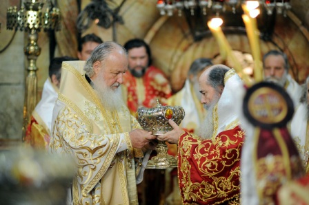Патриарх Кирилл посетил Святую землю