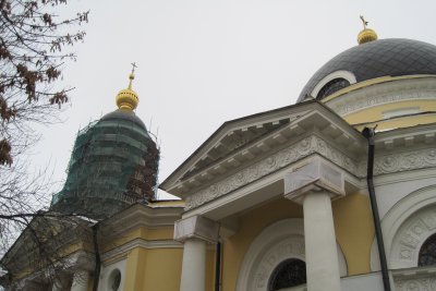 Скорбященской церкви вернули историческую цветовую гамму