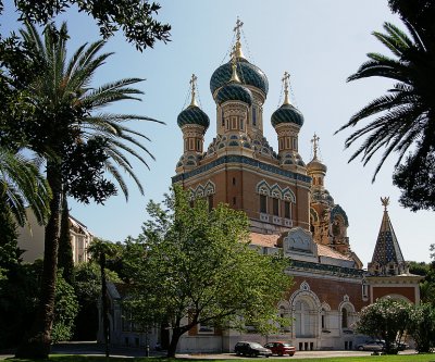 Свято-Никольский собор в Ницце. Фото сайта travelmenu.ru