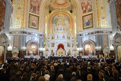 Епархиальное собрание духовенства города Москвы. 28 декабря 2012 г.