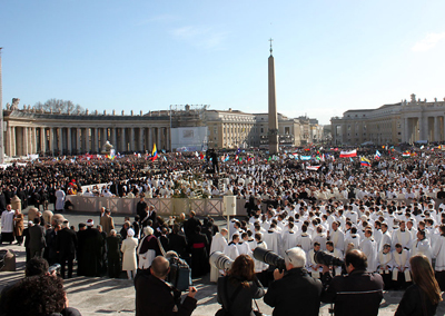 Делегация Московского Патриархата присутствовала на интронизации Папы Римского Франциска