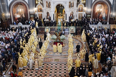В Москве начались торжества, посвященные 1025-летию Крещения Руси