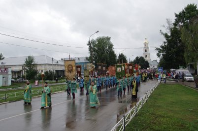 Крестный ход Дивеево - Саров. Фото пресс-службы Нижегородской митрополии