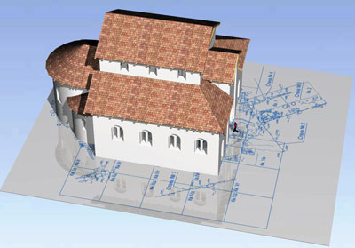 Реконструкция базилики "Крузе"