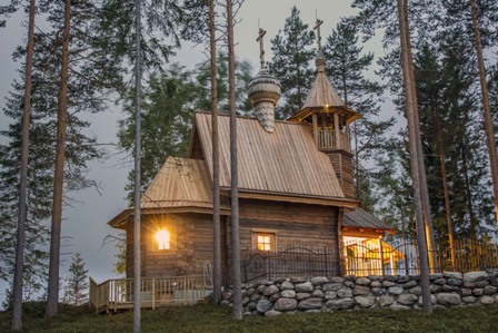 Финская семья построила православный храм