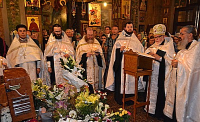 Православные верующие Италии простились с новопреставленным архимандритом Марком