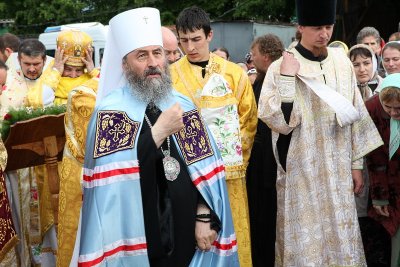 Местоблюститель Украинской Православной Церкви митрополит Онуфрий