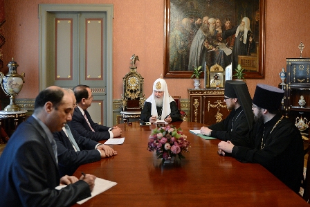 встреча с Чрезвычайным и Полномочным Послом Сирийской Арабской Республики в России Риадом Хаддадом