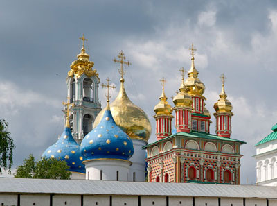 Купола Свято Троицкой Сергиевой Лавры