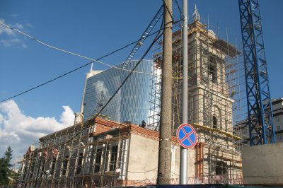 Преображенский храм на одноименной площади в Москве освятят к 70-летию Победы в Великой Отечественной войне