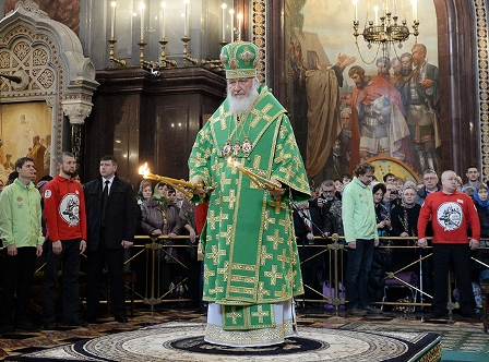 Святейший Патриарх Кирилл. Фото с сайта patriarchia.ru